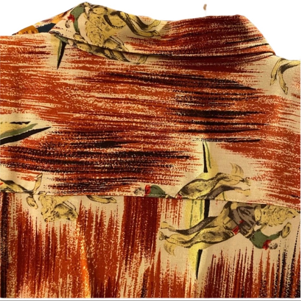 RARE NWOT VINTAGE GUESS GEORGES MARCIANO WESTERN BLOUSE - Picture 4 of 11